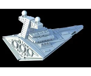 Star Destroyer Kit Card 3D Models