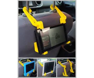 Nintendo Switch Tablet Ipad Amazon Fire 7 Car Headrest Mount 3D Models