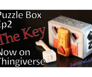 The Key Puzzle Box 3D Models