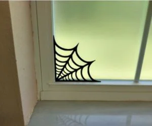 Spider Window Web 3D Models