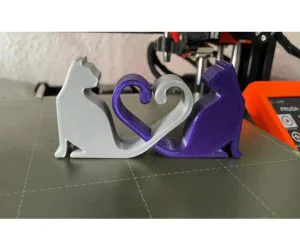 Cat Love 3D Models