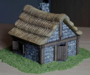 Medieval Country Cottage 3D Models