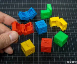 Hinged Calibration Cube 3D Models