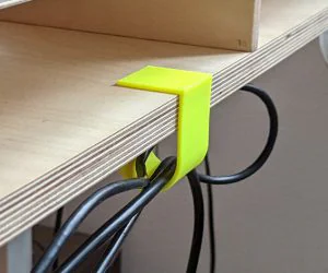Desk Hugger V2 Fully Customizable 3D Models