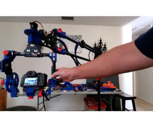 Cnc 6Axis Motion Controlled Camera Platform 3D Models