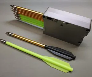A Ammo Clip For Sliding Legolini Repeating Mini Bow 3D Models