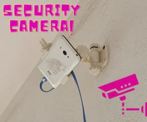 Smartphone As Security Camera Phone Wall Mount 3D Models