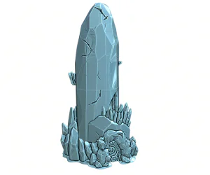 Openforge Crystal Shard Tower 3D Models