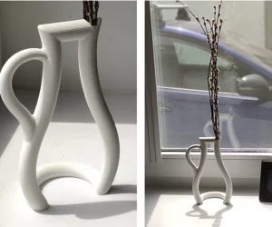 Outline Vase 3D Models