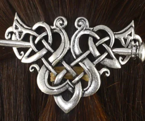 Viking Hair Pin Brooch Jewellery 3D Models