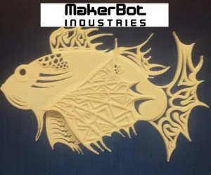 Lionfish Art Design 3D Models