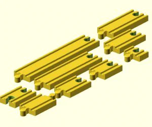 Toy Wood Train Track Spielzeug Holzeisenbahn Schienen Gerade Brio Thomas Ikea Ebay Kompatibel 3D Models