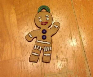Gingerbread Man Ornament 3D Models