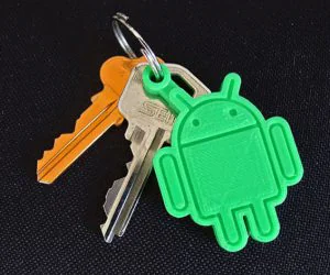 Android Key Fob… Every Android Owner Should Print One 3D Models