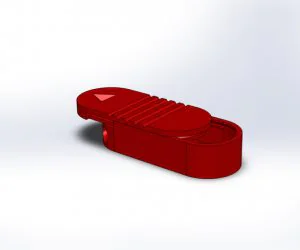 Keychain Micro Pill Box 3D Models