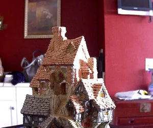 Houses On Rocks 3D Models