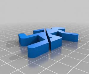 Portal Fridge Magnets 3D Models