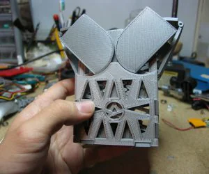 Nonwarping Complex Deck Box With Spring 3D Models