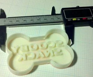 Scooby Snack Cookie Cutter 3D Models