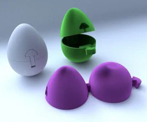 Easter Egg 3D Models