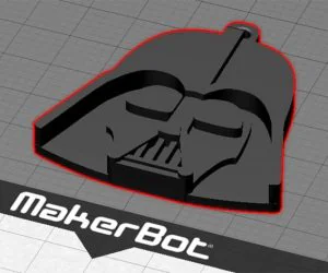 Darth Vader Key Fob… Your Keys To The Dark Side 3D Models