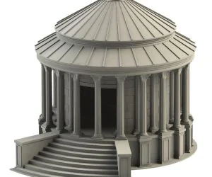 Temple Of Vesta V2 3D Models