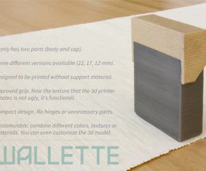 Wallete Simple Wallet 3D Models
