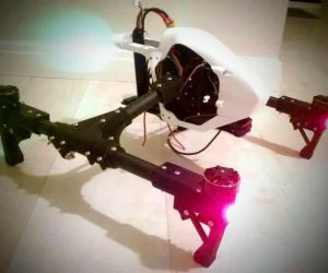 Dji Inspire 1 Clone Quadcopter 3D Models