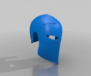 Dr. Fate Helmet In Pieces 3D Models