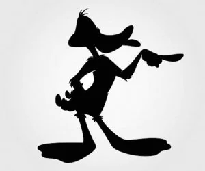 Warner Brothers Cartoons 3D Silhouettes 3D Models