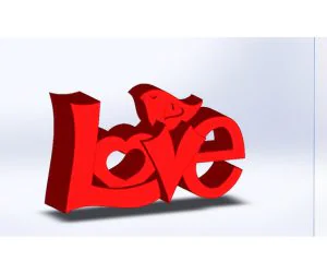 Love And Dove 3D Models