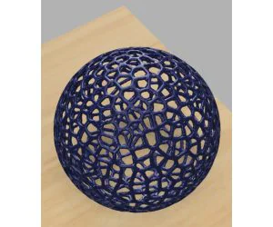 Voronoi Ball 3D Models