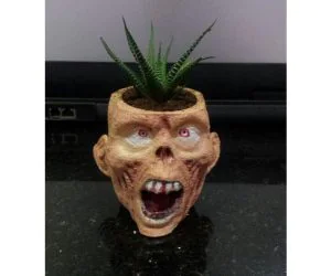 Vase Zombie 3D Models
