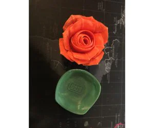 Rose With Base 3D Models