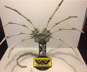 Weyland Stand For Facehugger 3D Models