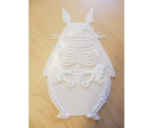 Totoro Skeleton 3D Models