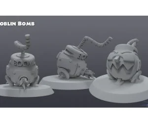 Goblin Bomb 3D Models