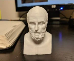 Aristotle Bust Photogrammetry 3D Models
