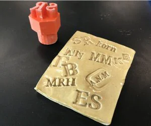 Maker’S Mark Stamps For Clay 3D Models