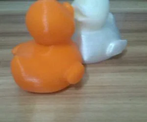Elastic Rubber Duck Stl 3D Models