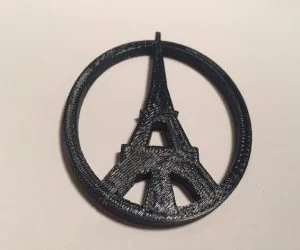 Peace For Paris 3D Models