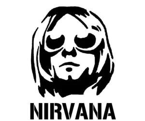 Nirvana Stencil 3D Models