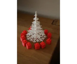 Mini Presents For Christmas Tree 3D Models