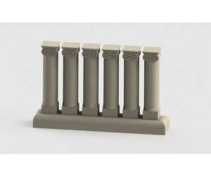 The Mizzou Columns 3D Models