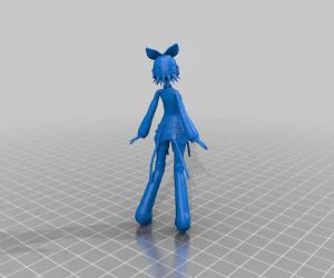 Vocaloid Kagamine Rin 3D Models