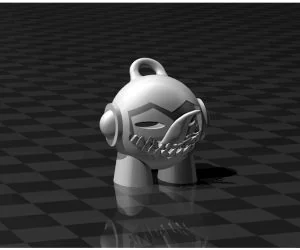 Venom Marvin Keychain 3D Models