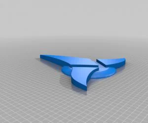 Reworked Klingon Trefoil 3D Models