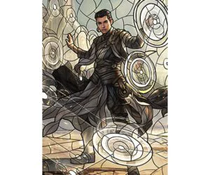 Teyo The Shieldmage Stained Glass Litho 3D Models
