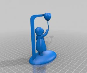 There Is Always Hope Aka Balloon Girl 3D Models