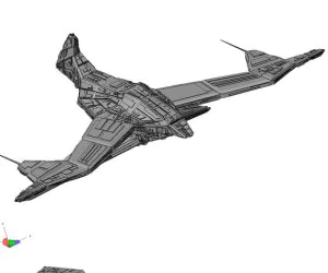 Spaceship3 3D Models
